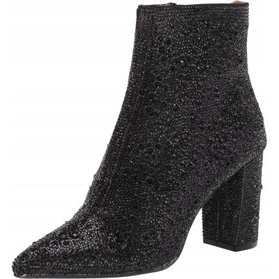 Inny producent Betsey Johnson Damskie Czarne Botki Zamek 41 Żtc Inny producent Betsey Johnson Damskie Czarne Botki Zamek 41 Żtc