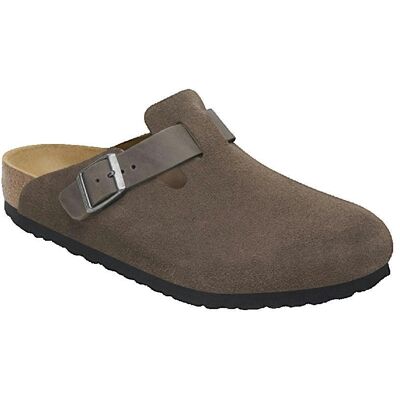 Birkenstock Męskie Klapki Boston Skórzane Birkenstock Męskie Klapki Boston Skórzane