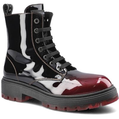 Bordowe Botki Tommy Hilfiger Damskie Stylowe Buty Bordowe Botki Tommy Hilfiger Damskie Stylowe Buty