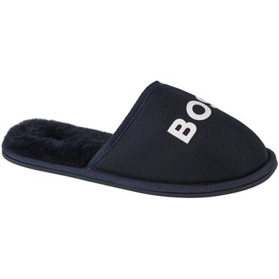 Boss Logo Slippers J29312-849, dla chłopca, kapcie, Granatowy Boss Logo Slippers J29312-849, dla chłopca, kapcie, Granatowy