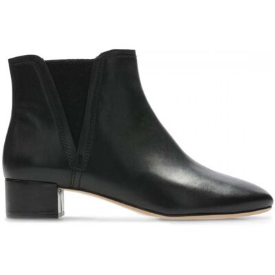 Botki Clarks Orabella Ruby czarne skórzane 36 Botki Clarks Orabella Ruby czarne skórzane 36