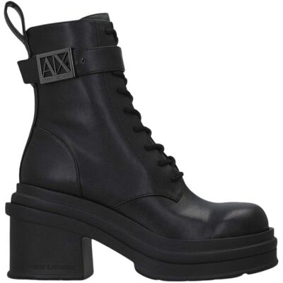 Giorgio Armani Botki damskie Armani Exchange XDN034 XV586 czarny - Shoes: 39 Giorgio Armani Botki damskie Armani Exchange XDN034 XV586 czarny - Shoes: 39