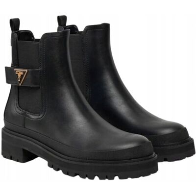 Botki damskie Guess FLFBEN ELE10 czarny - Shoes: 40 Botki damskie Guess FLFBEN ELE10 czarny - Shoes: 40