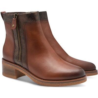 Botki damskie Marco Tozzi 2-25064-43 39C COGNAC COMB R.38 Botki damskie Marco Tozzi 2-25064-43 39C COGNAC COMB R.38