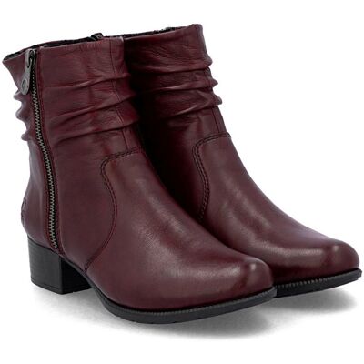 Botki damskie Rieker 78656-35 RED R.42 Botki damskie Rieker 78656-35 RED R.42