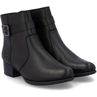 Botki damskie Rieker 78664-00 BLACK R.39 Botki damskie Rieker 78664-00 BLACK R.39