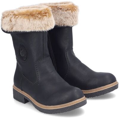 Botki damskie Rieker Z5054-00 BLACK 40 Botki damskie Rieker Z5054-00 BLACK 40