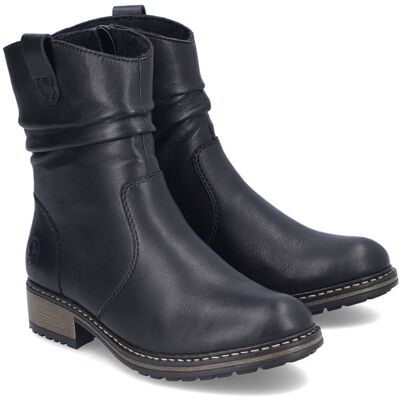 Botki damskie Rieker Z6883-00 BLACK R.41 Botki damskie Rieker Z6883-00 BLACK R.41