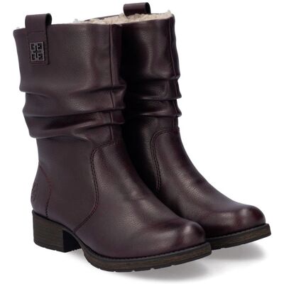 Botki damskie Rieker Z9583-35 RED 37 Botki damskie Rieker Z9583-35 RED 37