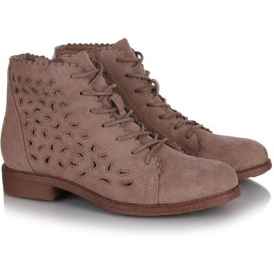Botki damskie S.Barski HY51-185 BEIGE 39 Botki damskie S.Barski HY51-185 BEIGE 39