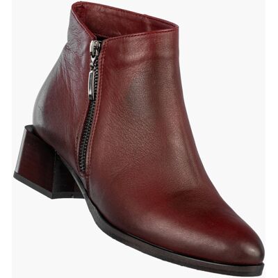 Botki Damskie Skórzane Eleganckie Buty Na Klocku Zimowe Bordowe Darex B355/2 37 Bordowy Botki Damskie Skórzane Eleganckie Buty Na Klocku Zimowe Bordowe Darex B355/2 37 Bordowy