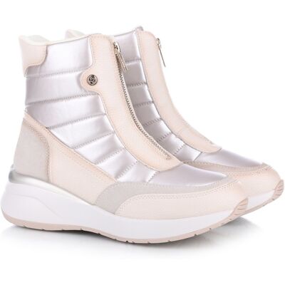 Botki damskie XTI 143194 BN.C. BEIGE 37 Botki damskie XTI 143194 BN.C. BEIGE 37