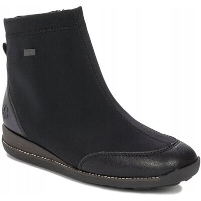 Botki Rieker 44276-00 Black ocieplane czarne r.40 Botki Rieker 44276-00 Black ocieplane czarne r.40