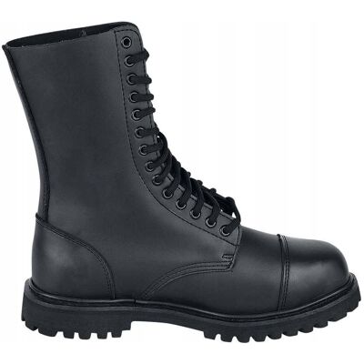 Inny producent BRANDIT PHANTOM 14 BUTY WOJSKOWE CZARNE SKÓRZANE GLANY 46 1J0A Inny producent BRANDIT PHANTOM 14 BUTY WOJSKOWE CZARNE SKÓRZANE GLANY 46 1J0A