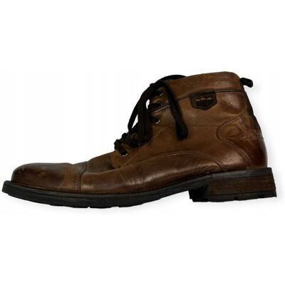 Inny producent Brązowe buty eleganckie sznurowane męskie Alfani 45 Inny producent Brązowe buty eleganckie sznurowane męskie Alfani 45
