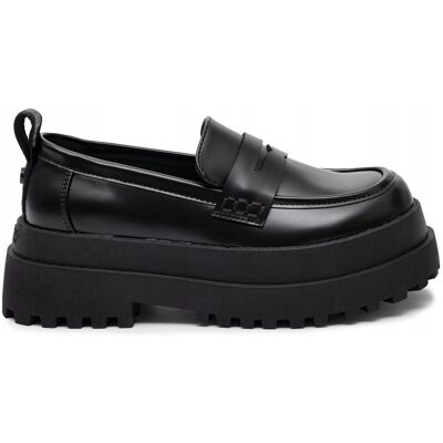 Buffalo Półbuty Damskie Na Platformie Czarne 1624086-BLK r.39 Buffalo Półbuty Damskie Na Platformie Czarne 1624086-BLK r.39