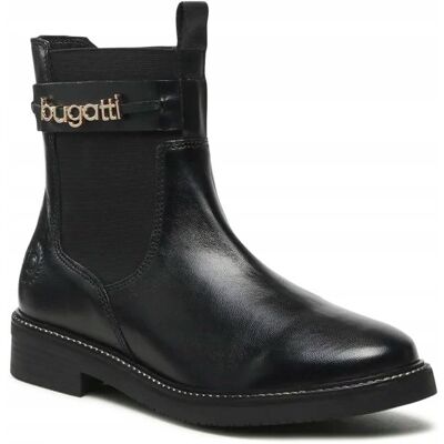 Inny producent BUGATTI BOTKI DAMSKIE CZARNE SKÓRZANE 39 1ŻTC Inny producent BUGATTI BOTKI DAMSKIE CZARNE SKÓRZANE 39 1ŻTC