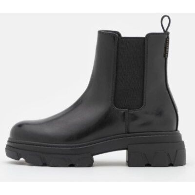Inny producent Bullboxer Botki na Platformie Czarne 39 14CA Inny producent Bullboxer Botki na Platformie Czarne 39 14CA