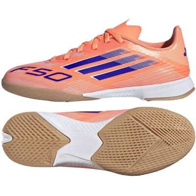 Buty adidas F50 League Jr IN JH7749 pomarańczowy 36 Adidas Buty adidas F50 League Jr IN JH7749 pomarańczowy 36 Adidas
