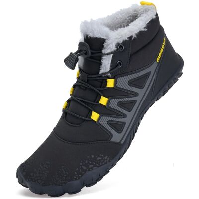 Inny producent Buty Barefoot Śniegowce Trekingowe Ocieplane Czarno-Żółte Rozm. 44 Inny producent Buty Barefoot Śniegowce Trekingowe Ocieplane Czarno-Żółte Rozm. 44