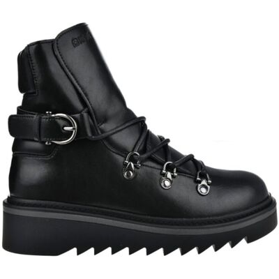 BUTY botki damskie TRAPERY BIG STAR OO274298 workery czarne skóra 38 BUTY botki damskie TRAPERY BIG STAR OO274298 workery czarne skóra 38