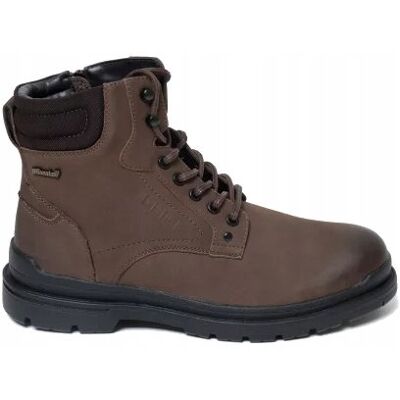 Buty Botki Męskie Big Star Brązowe Ocieplane Oo174172 Za Kostkę 44 Buty Botki Męskie Big Star Brązowe Ocieplane Oo174172 Za Kostkę 44