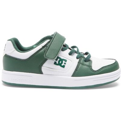 Buty chłopięce Dc Shoes Manteca 4 V SN skórzane miejskie zielone-33 Buty chłopięce Dc Shoes Manteca 4 V SN skórzane miejskie zielone-33