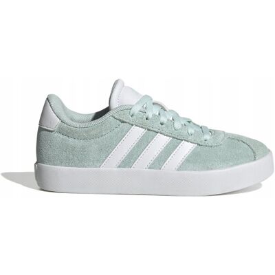 Buty Damskie Adidas Vl Court 3.0 Tenisówki Trampki Miętowe Zamszowe Buty Damskie Adidas Vl Court 3.0 Tenisówki Trampki Miętowe Zamszowe