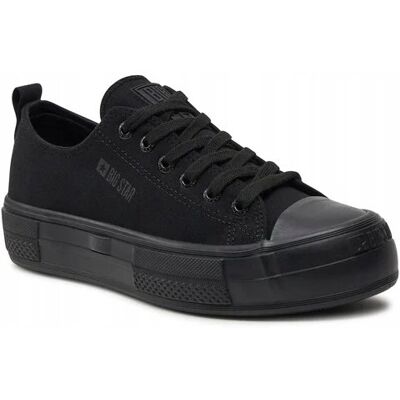 Buty damskie BIG STAR trampki NN274852 czarne 36 Buty damskie BIG STAR trampki NN274852 czarne 36
