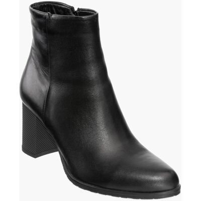 Darex Buty Damskie Botki Czarne Na Słupku Eleganckie Na Zimę B-253 Czarny 40 Darex Buty Damskie Botki Czarne Na Słupku Eleganckie Na Zimę B-253 Czarny 40
