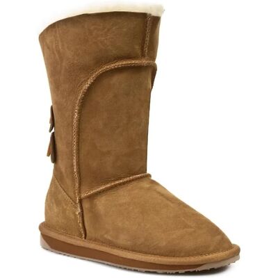 Buty damskie EMU AUSTRALIA brązowe śniegowce wysokie ocieplane skórzane r. 37 23 cm Buty damskie EMU AUSTRALIA brązowe śniegowce wysokie ocieplane skórzane r. 37 23 cm