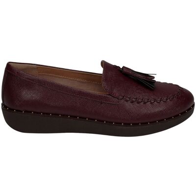 Inna producent Buty damskie Flip Flop Petrina Patent Loafers mokasyny bordowe-38 Inna producent Buty damskie Flip Flop Petrina Patent Loafers mokasyny bordowe-38