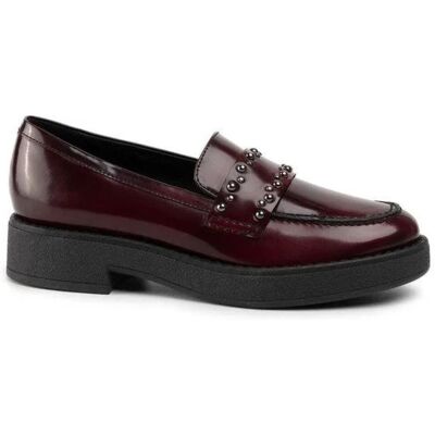 Buty damskie Geox Adrya mokasyny skórzane bordowe-37 Buty damskie Geox Adrya mokasyny skórzane bordowe-37