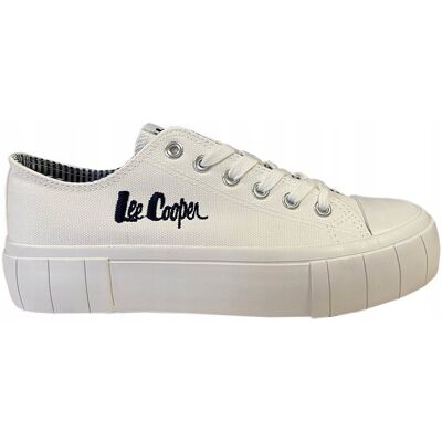 Lee Cooper LCW24312743L Damskie Buty Białe - Buty Lee Cooper LCW24312743L Damskie Buty Białe - Buty