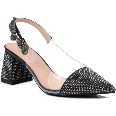 Inny producent Buty damskie na obcasie wizytowe wieczorowe czarne DiA MR91292-1-36 Inny producent Buty damskie na obcasie wizytowe wieczorowe czarne DiA MR91292-1-36