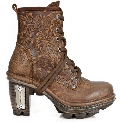 Buty Damskie New Rock M.Neotr008-C33 Vintage Flower Alaska Cuero, Neotrail Humo Buty Damskie New Rock M.Neotr008-C33 Vintage Flower Alaska Cuero, Neotrail Humo