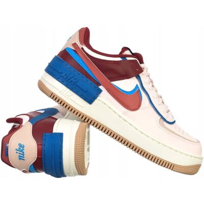 Buty damskie NIKE - W AF1 SHADOW CI0919-601 sneakersy sportowe skórzane Buty damskie NIKE - W AF1 SHADOW CI0919-601 sneakersy sportowe skórzane