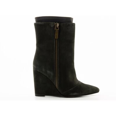 Inny producent Buty damskie Pierre Balmain botki skórzane czarne-37 Inny producent Buty damskie Pierre Balmain botki skórzane czarne-37