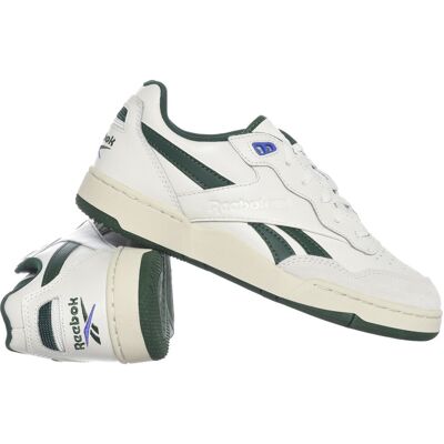 Reebok Mężczyźni Białe BB 4000 II Buty - Cały rok Reebok Mężczyźni Białe BB 4000 II Buty - Cały rok
