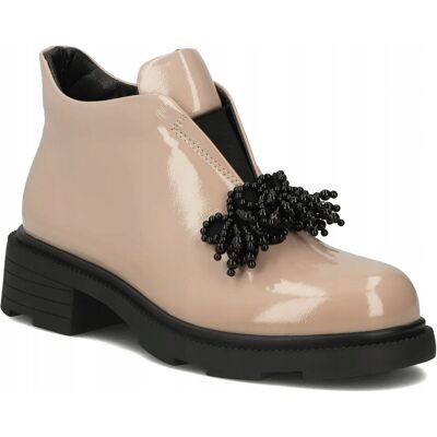 Inny producent Buty damskie skórzane botki na niskmi obcasie Filippo frędzle r.37 Inny producent Buty damskie skórzane botki na niskmi obcasie Filippo frędzle r.37