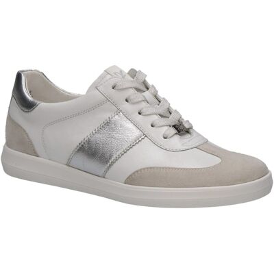 Buty damskie sneakersy sportowe białe Caprice 23705 skóra sznurowane-40 Buty damskie sneakersy sportowe białe Caprice 23705 skóra sznurowane-40