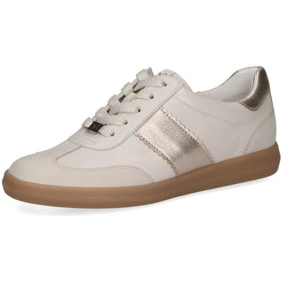 Buty damskie sportowe sneakersy skórzane beż sznurowane Caprice 23705 -38,5 Buty damskie sportowe sneakersy skórzane beż sznurowane Caprice 23705 -38,5