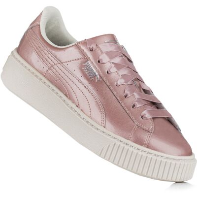 Buty damskie sportowe trampki Puma Basket Platform Metal Buty damskie sportowe trampki Puma Basket Platform Metal