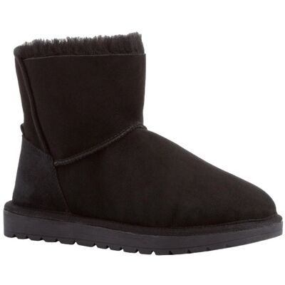 Buty damskie Tamaris śniegowce skórzane czarne-40 Buty damskie Tamaris śniegowce skórzane czarne-40