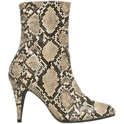 Buty damskie Tommy Hilfiger Snake Print Bootie botki na szpilce-37 Buty damskie Tommy Hilfiger Snake Print Bootie botki na szpilce-37