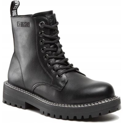 Buty Damskie Trapery Big Star Kk274538 Czarne R.37 Buty Damskie Trapery Big Star Kk274538 Czarne R.37