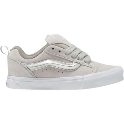 Buty damskie Vans Knu Skool szare trampki skórzane-37 Buty damskie Vans Knu Skool szare trampki skórzane-37
