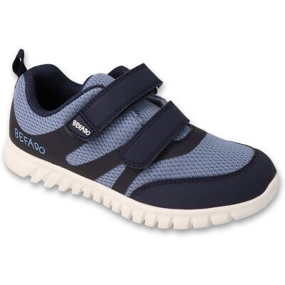 Buty dziecięce chłopięce Befado 516X410 sportowe na rzepy niebieskie-27 Buty dziecięce chłopięce Befado 516X410 sportowe na rzepy niebieskie-27
