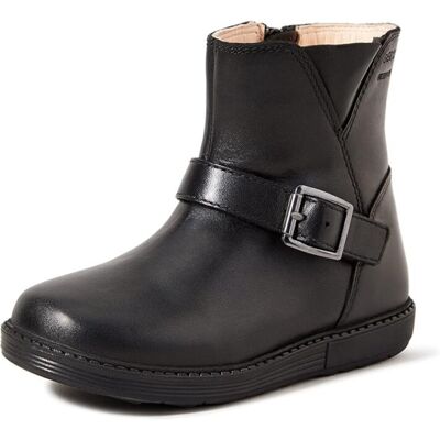 Buty dziecięce Geox Hynde kozaki czarne skórzane-20 Buty dziecięce Geox Hynde kozaki czarne skórzane-20