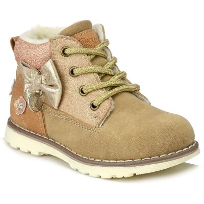 Buty dziewczęce zimowe ocieplane WOJTYŁKO 21004-26 Buty dziewczęce zimowe ocieplane WOJTYŁKO 21004-26